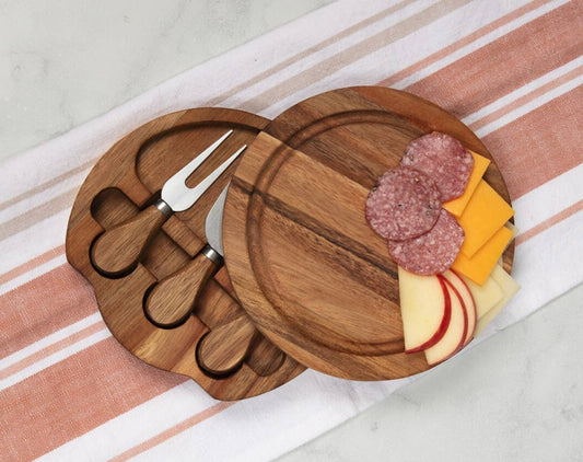 Small Charcuterie Board with Serving Tools