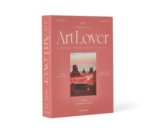 Art Lover Puzzle Coffee Table Book