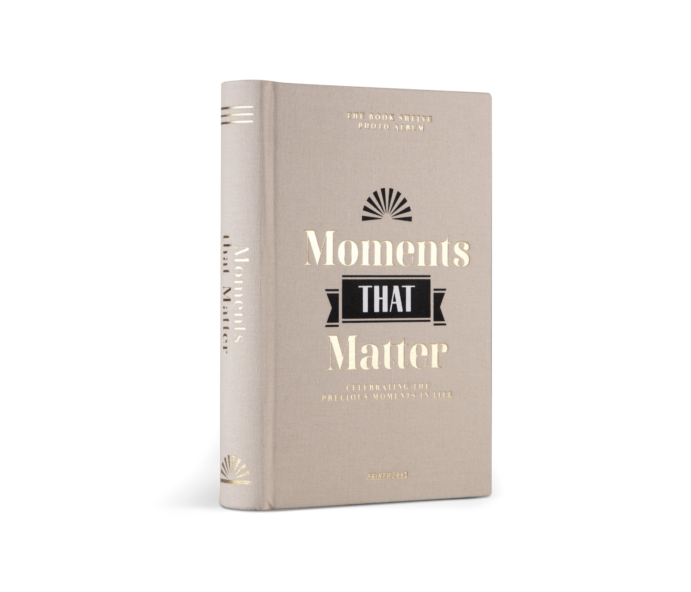 Bookshelf Photo Album - Moments That Matter