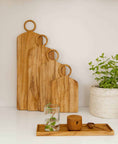 Load image into Gallery viewer, Reclaimed Teak Cutting Board - Engravable
