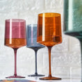 Load image into Gallery viewer, Crystal Square Wine Glasses | Set of 4
